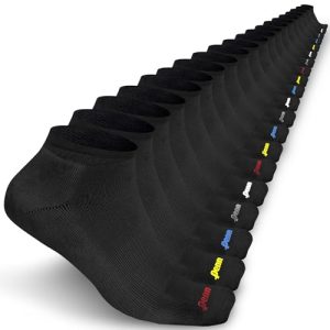 Penn Men's No-Show Socks: Comfortable Low-Cut Style, Invisible Liner Design | Ideal for Sports, Gym, Hiking & Everyday Wear (20 pair)
