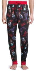 Venom Black Lounge Sleep Pants - Small