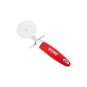 Chef Delicious Pizza Cutter, Stainless Steel Pizza Cutter Wheel, Slice Thick or Thin Pizzas in Seconds, Works on Pie Crust, Pastries, Kitchen Gadgets Tools, Assorted Colors