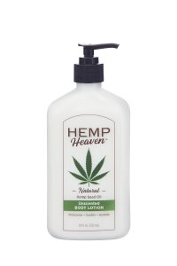 Hemp Heaven Natural Hemp Seed Oil Unscented Body Lotion - Moisturizing & Soothing Skincare, Paraben-Free, for Sensitive Skin, with 18 Oz