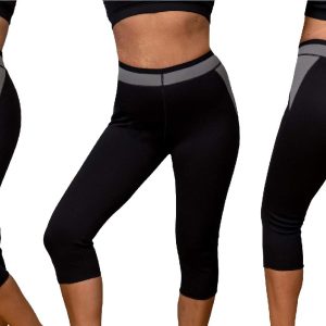 Slim & Trim Women's Capri Black Combo X-Large