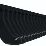 U.S. Polo Assn. 20 Pair Men's Low Cut Moisture Control Casual Socks - Breathable & Odor-Resistant Mens Socks, Black 7512 (Shoe Size 6-12)